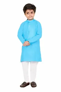 FASHION GARMENTS Boys Ethnic Wear Kurta Pyjama Set-thumb1