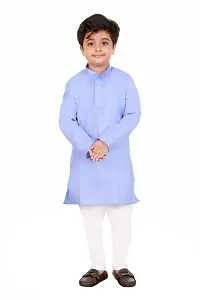 FASHION GARMENTS Boys Ethnic Wear Kurta Pyjama Jacket Set-thumb3