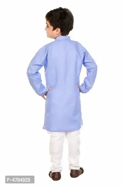 FASHION GARMENTS Boys Ethnic Wear Kurta Pyjama Jacket Set-thumb5