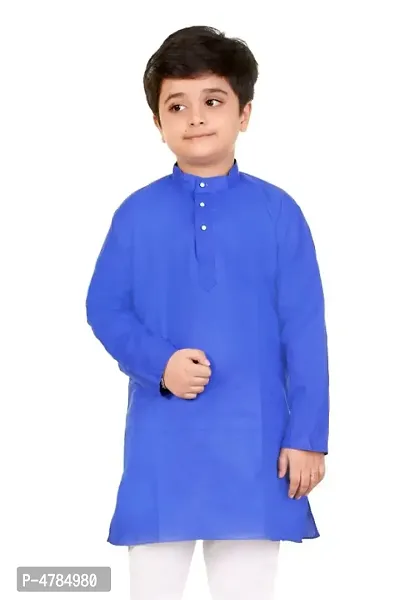 FASHION GARMENTS Boys Ethnic Wear Kurta Pyjama Set-thumb2