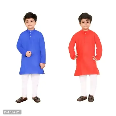FASHION GARMENTS Boys Ethnic Wear Kurta Pyjama Set