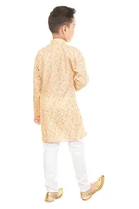 FASHION Boys Ethnic Wear Kurta Pyjama Jacket Set-thumb2