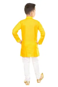 FASHION Boys Ethnic Wear Kurta Pyjama Jacket Set-thumb4