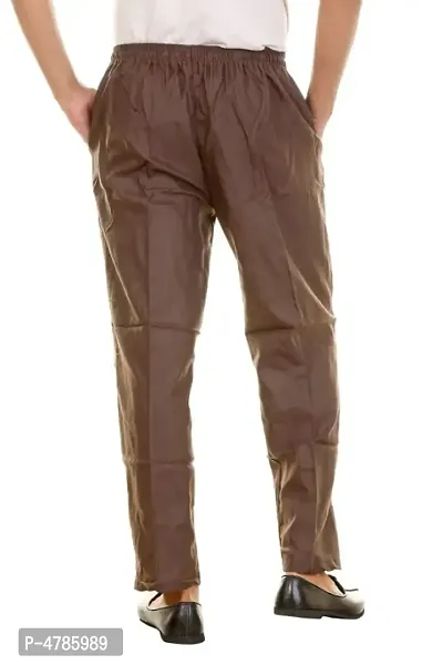 FASHION GARMENTS Pajama Pants Elastic Waistband For Men With Side Pockets-thumb2