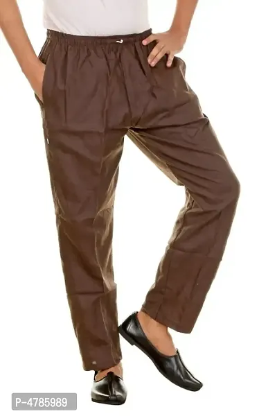 FASHION GARMENTS Pajama Pants Elastic Waistband For Men With Side Pockets-thumb3
