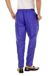 Pajama Pants Elastic Waistband For Men With Side Pockets-thumb1