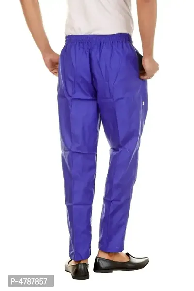 Pajama Pants Elastic Waistband For Men With Side Pockets-thumb2