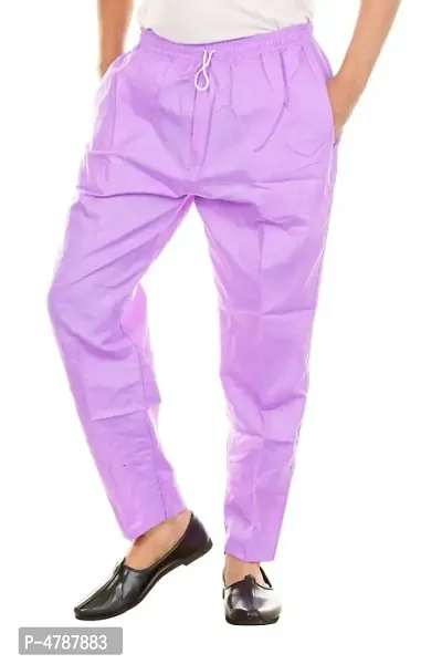 FASHION GARMENTS Pajama Pants Elastic Waistband For Men With Side Pockets-thumb0