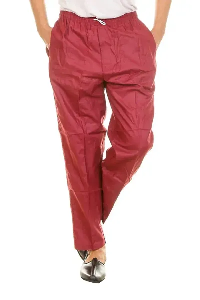 FASHION GARMENTS Pajama Pants Elastic Waistband For Men With Side Pockets