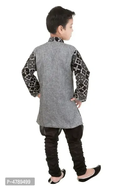 Fashion GARMENTS Fancy Cotton Comfortable Boys Kurta Payjama Set For Your Prince-thumb5