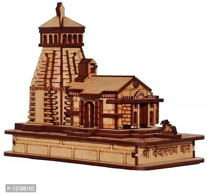 Rudraksham Creations Kedarnath Wooden Souvenir Temple