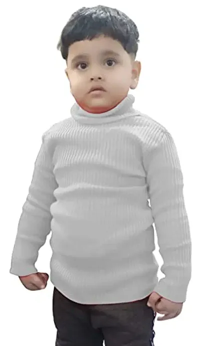 TohuBohu Kid's Cotton High Neck Sweater