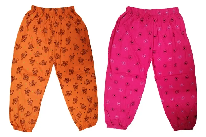 Tohubohu Capri for Girls/Women Casual Printed Multicolor Cotton Blend Bottom Pyjama/Pajama/Lower Legging Regular Fit
