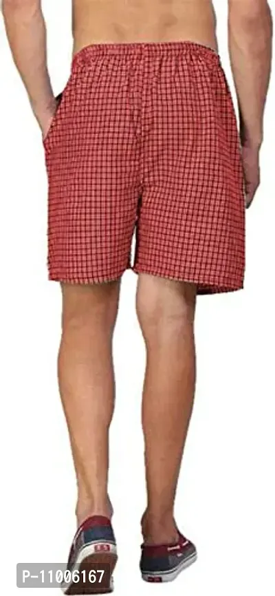 TohuBohu Men's Cotton Checks Boxer (Pack of 5, Small)-thumb4