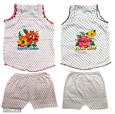 TohuBohu These Baby/Kids Frocks are Made by Soft Hosiery Cotton Fabric.-thumb0