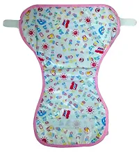 Welo Baby Diaper New Born Washable Reusable Cotton Plastic Diaper/Langot Multicolor-thumb2