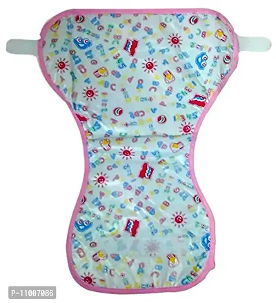 Welo Baby Diaper New Born Washable Reusable Cotton Plastic Diaper/Langot Multicolor-thumb3