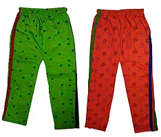 TohuBohu Kids Children Cotton Regular fit fauji Printed Summer Trackpant Pajama/Pyjama/Lower Pant Trousers for Boys/Girls-thumb1