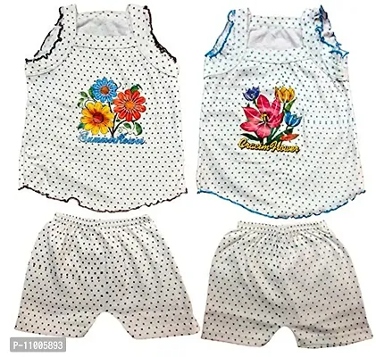 TohuBohu These Baby/Kids Frocks are Made by Soft Hosiery Cotton Fabric.-thumb0