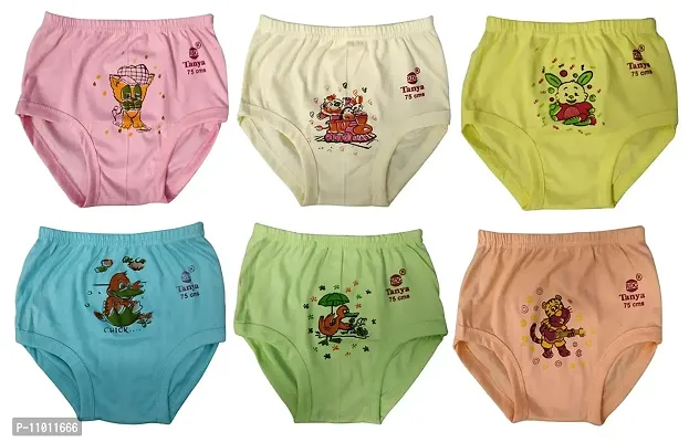 Buy TohuBohu Kids/Baby Girls Cotton Panties Pure 100% Multicolored
