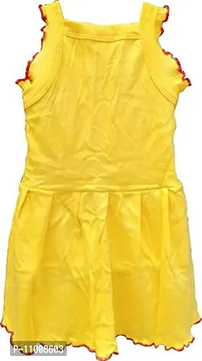 TohuBohu These Baby/Kids Flower Frocks are Made by Soft Hosiery Cotton Fabric.-thumb3