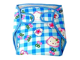 Welo New Born Washable Reusable Cotton Diaper/Langot, 0-8 Months (Multicolour)-thumb1