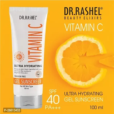 Dr Rashel Vitamin C Ultra Hydrating Spf 40 Pa Gel Sunscreen Parabean Free 100Ml-thumb0