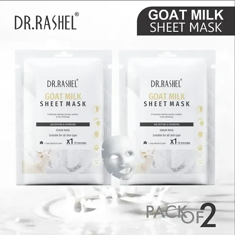 Dr Rashel Natural Sheet Mask For Radiant Glowing Skin