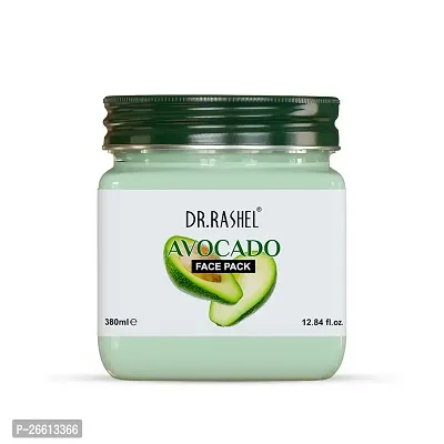 Dr Rashel Avocado Face Pack For Anti Acne Face Pack For Toning Nourishing And Improve Skin Elasticity Pack Of 1 380 Ml-thumb0