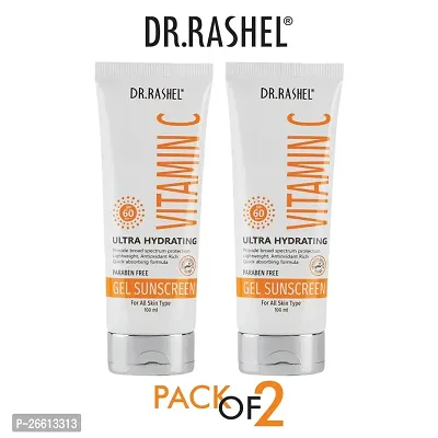 Dr Rashel De Tan Sunscreen Spf 40 Pa Cucumber And Carrot Extract Parabean Free Pack Of 2 100Ml-thumb0