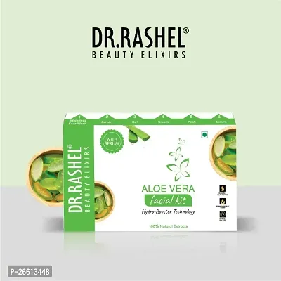 Dr Rashel Aloevera Facial Kit Hydro Booster Technology With Serum Waterless Face Wash Natural Extract Parabean Free Suits All Skin Type