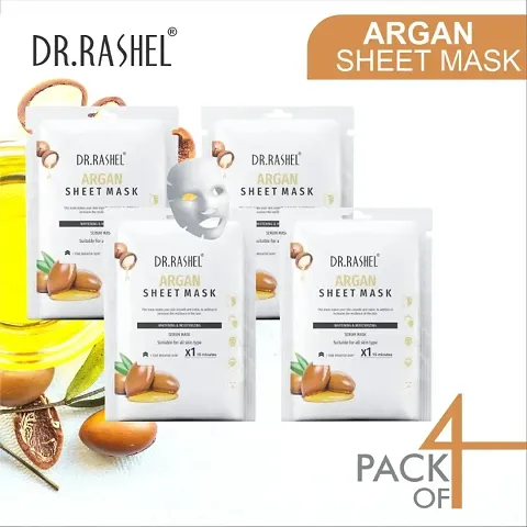 Best Quality Dr. Rashel Face Sheet Mask (Pack Of 4)