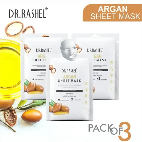 Best Quality Dr. Rashel Face Sheet Mask (Pack Of 3)