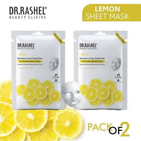 Best Quality Dr. Rashel Face Sheet Mask (Pack Of 2)