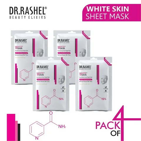 Best Quality Dr. Rashel Face Sheet Mask (Pack Of 4)