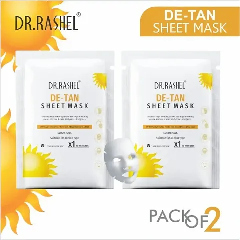 Dr Rashel Natural Sheet Mask For Radiant Glowing Skin