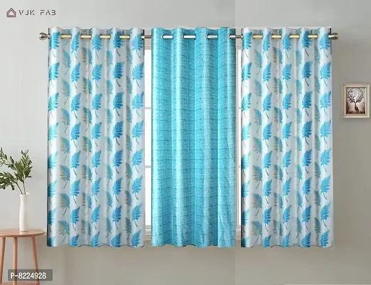 Pack of 3 Pcs of 5 feet Curtains