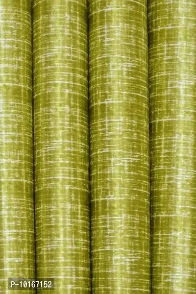 VJK FAB Heavy Gold Queen Fabric Leaves & Texture Design Curtains for Window, Door, Long Door, Drawing Room, Living Room (VJK-GQ-Leaves 2 Texture 1-SETOF3-GREEN-9) 4X9 Feet, Set of 3 Pcs, Green-thumb5