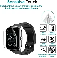 Guardor Safety Matters Screen Guard for Noise Colorfit Pro 4 Smart Watch Unbreakable Guard 1.72 Inch 9H Screen Guard Compitable For Noise Colorfit Pro 4 Pack Of 6-thumb3