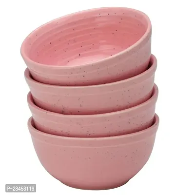 Hand Glazed Ceramic Serving Bowl Set of 4