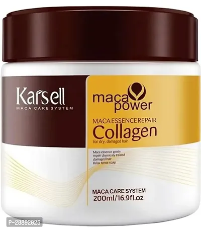 Karseell Collagen Keratin Straightened Hair Treatment Deep Repair Conditioning Hair Mask Essence for Dry Damaged Hair All Hair Types-thumb0