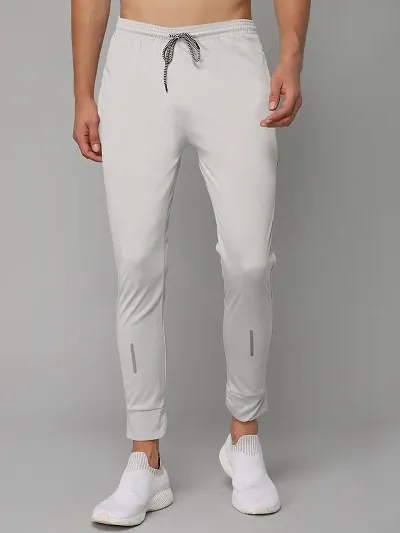 Comfortable Polyester Blend Regular Track Pants For Men 