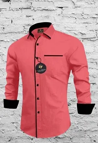 Stylish Cotton Solid Shirts for Men-thumb2