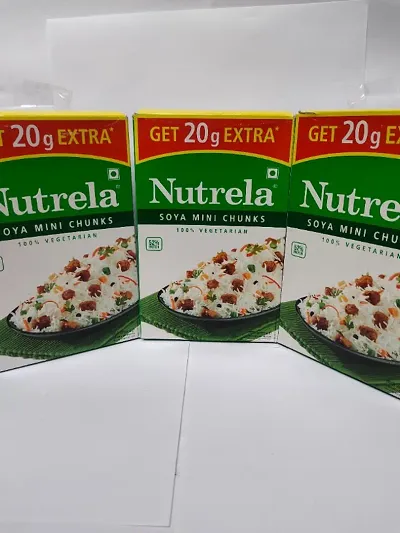 SS Nutrela Soya Mini Chunks 220 g (Pack Of 3)
