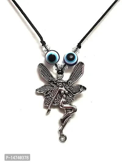 ASTROGHAR Guardian Angel Evil Eye Lucky Charm Protection Pendant For Men And Women