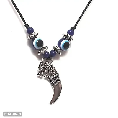 ASTROGHAR Feng Shui Evil Eye Dragon Tooth Pendant For Protection and Good Luck For Men And Women