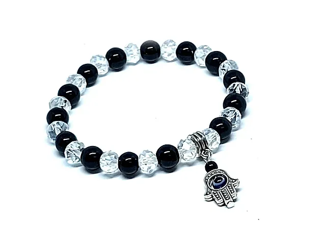 ASTROGHAR Evil Eye Hand Of God Hamsa Hand Protection Bracelet For Protection Men Women Bracelet