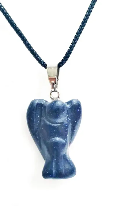 Astroghar Stone Angel Shaped Pendant for Men and Women