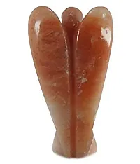 Astroghar Natural Red Aventurine Crystal Guardian Angel for Reiki Healing-thumb1