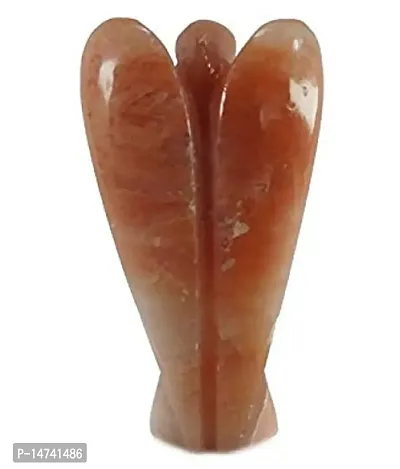 Astroghar Natural Red Aventurine Crystal Guardian Angel for Reiki Healing-thumb2